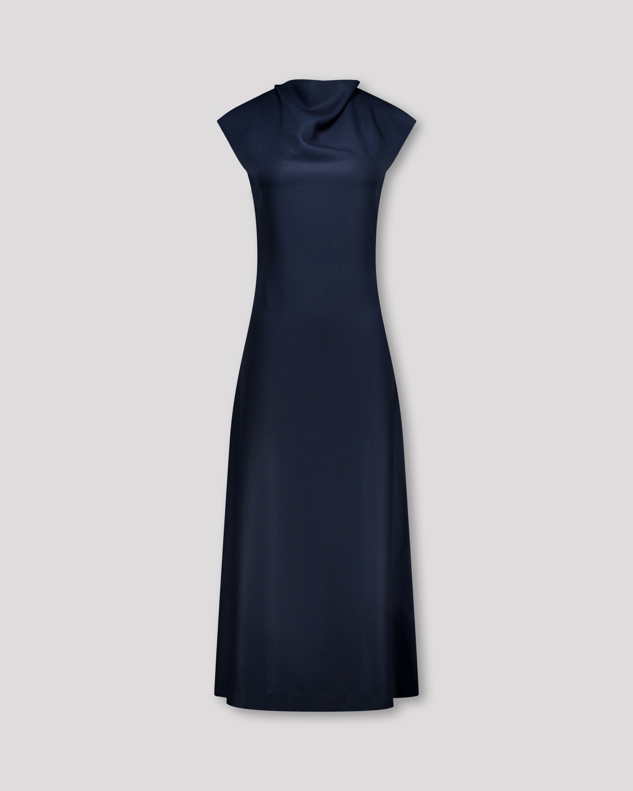 Midi-Kleid mit drapiertem Halsausschnitt aus Tencel midi-kleid-mit-drapiertem-halsausschnitt-aus-tencel2