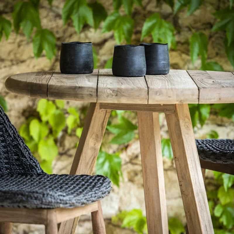 Stehtisch Anton | Teakholz Bistro