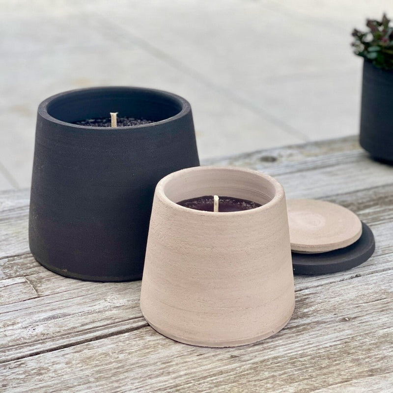 TERRACOTTA Compact - Outdoor Duftkerze Rosmarin Duftkerze